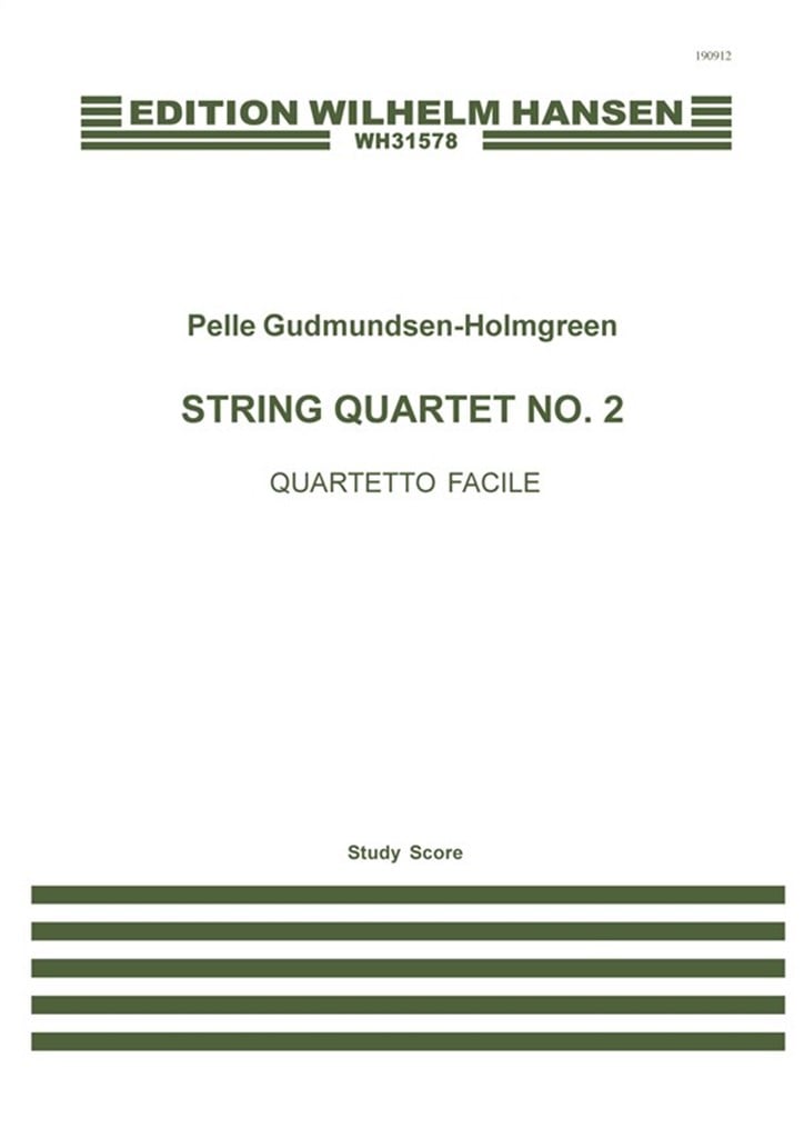 String Quartet No. 2 'Quartetto Facile'